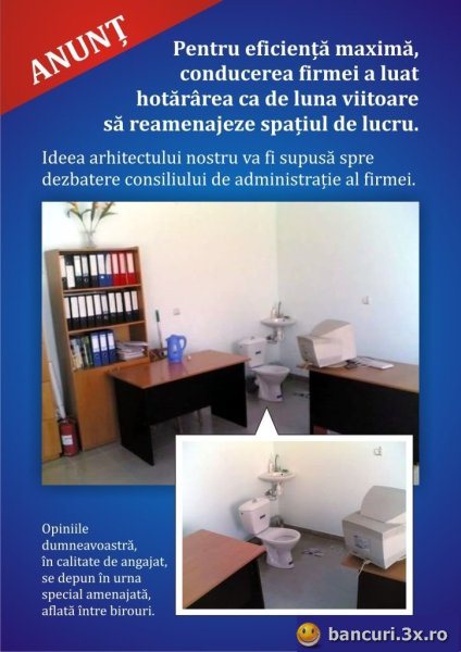 Anunt catre angajati